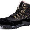 Men * | Z.Suo Men'S Non-Slip Insulated Waterproof Work Snow Boots Hiking Boot Black1