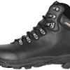 Men * | Mountain Warehouse Latitude Mens Vibram Waterproof Hiking Boots Jet Black 9.5 M Us Men