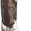 Men * | Cowtown Boots Men'S Python Backcut Grey-Black Brown