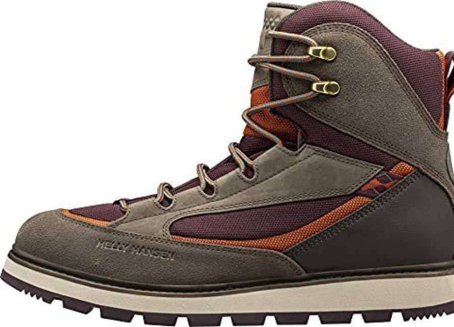 Men * | Helly Hansen Mens Peak One Waterproof Hiking Approach Boot 990 Black/Concrete