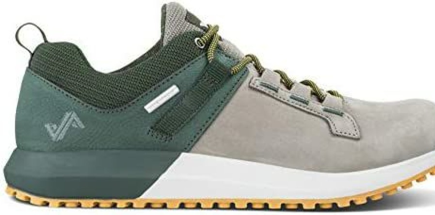 Men * | Forsake Range Low Men'S Waterproof Leather Approach Sneaker (10.5 D(M), Olive/Grey)