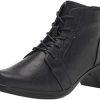 Women * | Easy Street Women'S Zelene Lace Up Bootie Ankle Boot Grey