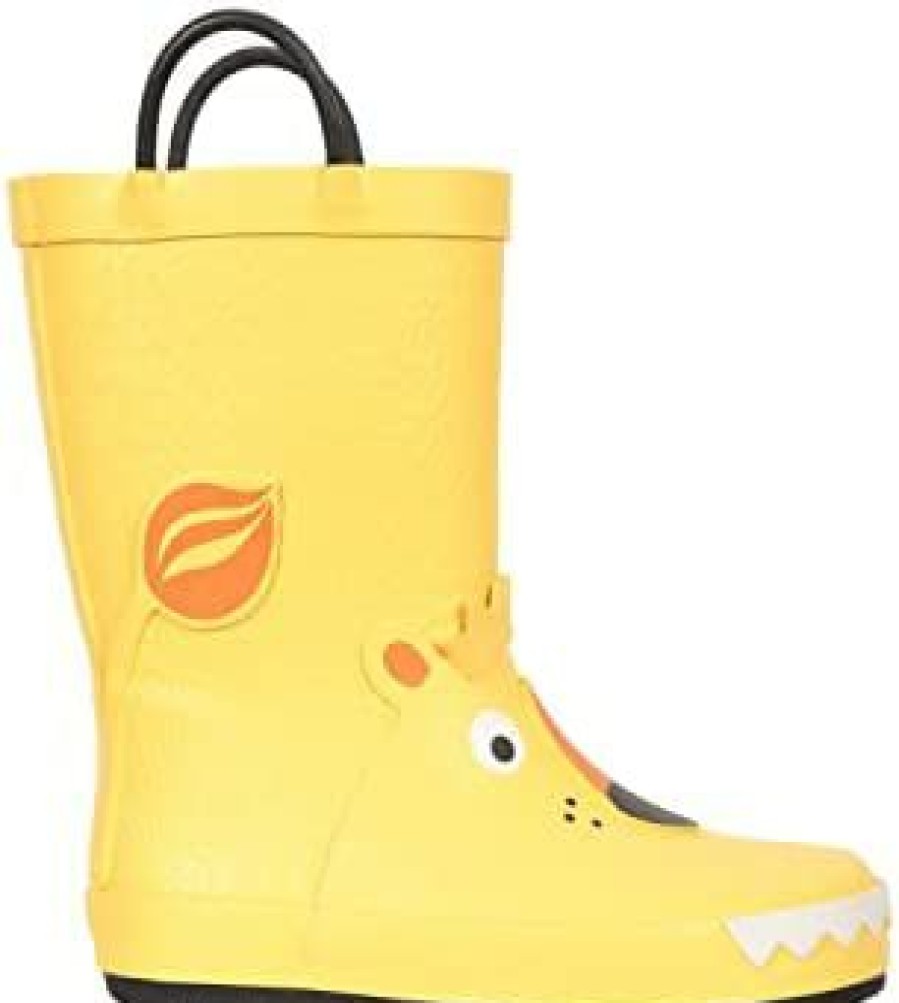 Girl * | Mountain Warehouse Kids Character Wellies Outdoors, Boys & Girls Yellow