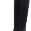 Women * | London Fog Noble High Riding Boot Black