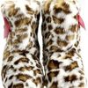 Girl * | The Doll Maker Girl'S Boot Leopard Fur