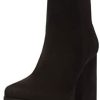 Women * | Schutz Women'S Selene Platform Square Toe Ankle Boots Bear