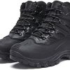 Men * | Ns Hiking Boots-Men'S Waterproof Lightweight Outdoor Hiking Shoes Black