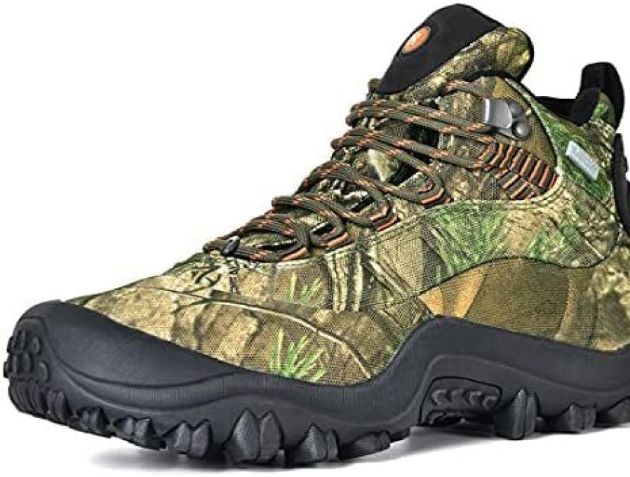 Men * | Xpeti Men'S Thermator Low-Top Waterproof Hiking Outdoor Boots Camo