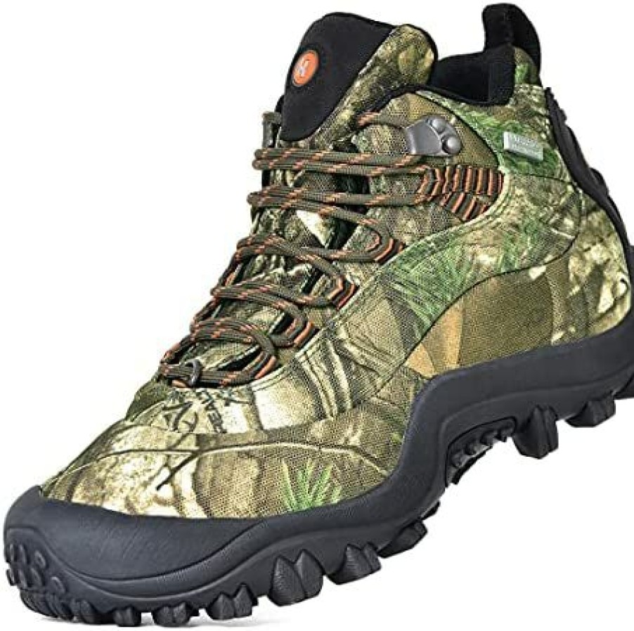 Men * | Xpeti Men'S Thermator Low-Top Waterproof Hiking Outdoor Boots Camo