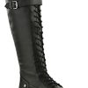 Women * | Jatarea Women'S Leather Bootie & Boots Jatarea Omi- Black