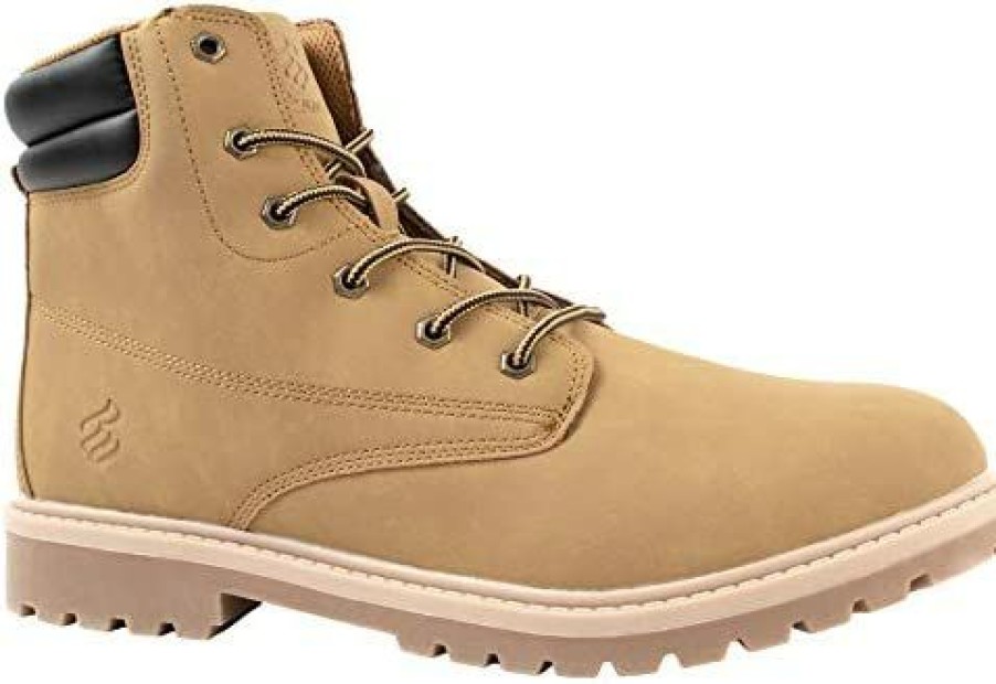 Men * | Rocawear Lincoln Work Boots For Men Wheat