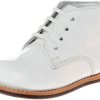 Girl * | Josmo Unisex-Child Walking Shoes Ankle Boot White Patent Ostrich