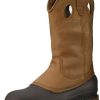 Men * | Georgia Boot Muddog Wellington Work Boot Brown