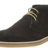 Men * | Kickers Men'S Ankle Classic Boots Black Black Perm 8