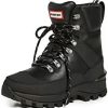 Women * | Hunter Boots Women'S Commando Boots Black