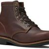 Men * | Overlord' Men'S 6-Inch Service Boot, Leather Welt, Premium Oiled Full Grain Leather, Astm Rated Cordovan