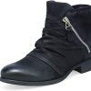 Women * | Miz Mooz Sancerre Women'S Ankle Bootie Black