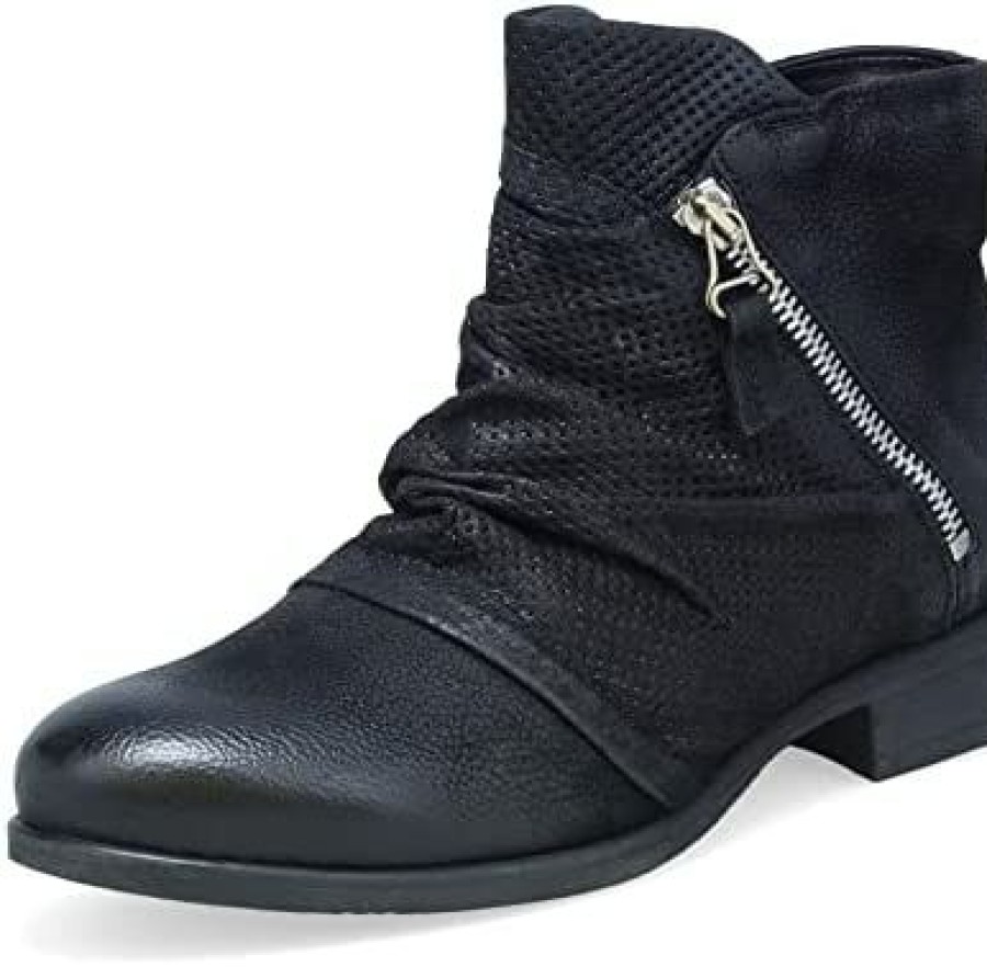 Women * | Miz Mooz Sancerre Women'S Ankle Bootie Black