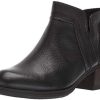 Women * | Cobb Hill Women'S Anisa V Cut Bootie Ankle Boot Black