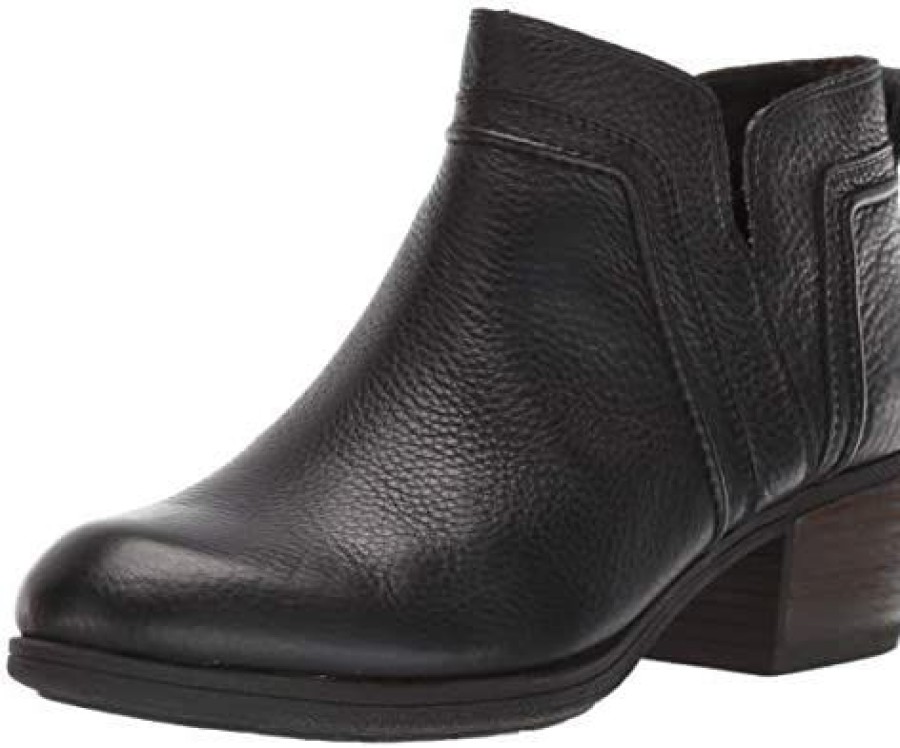 Women * | Cobb Hill Women'S Anisa V Cut Bootie Ankle Boot Black