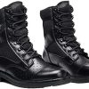 Men * | Zhaoj Hollow Breathable Men'S Mesh Outdoor Casual Boots Wear-Resistant Waterproof Black