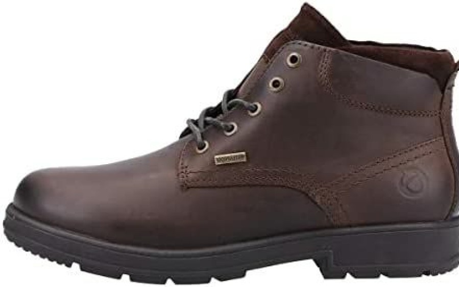 Men * | Cotswold Mens Winson Lace Leather Boots Brown