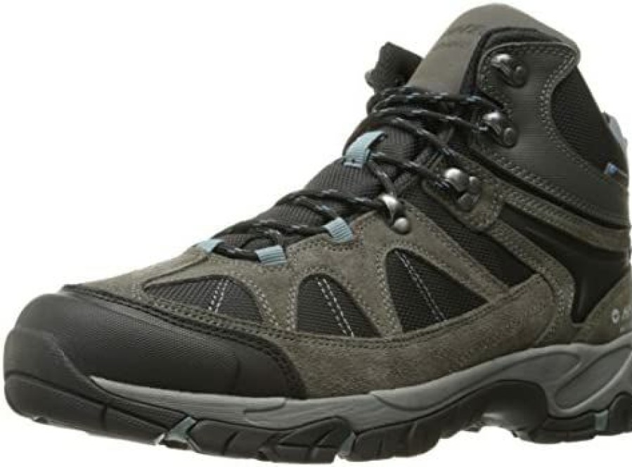 Men * | Hi-Tec Men'S Altitude Lite I Waterproof Hiking Boot Gull Grey/Black/Goblin Blue