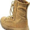 Men * | Muterun Men'S Lightweight 8 Inch Military Tactical Combat Swat Boots Trekking Hiking Backpacking Mountaineering Outdoor Jungle Boots With Zipper-Zd05 Beige