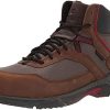 Men * | Kodiak Men'S Mkt1 Quadcap Composite Toe Waterproof Industrial Boot Dark Brown/Red