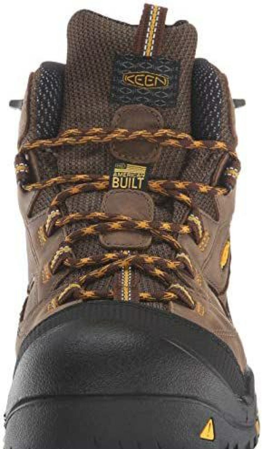 Men * | Keen Utility Men'S Braddock Mid Soft Toe Waterproof Work Boots Cascade Brown/Tawny Olive