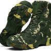 Men * | Nc Waterproof Against Wind And Sand Camouflage Military Boots, Outdoor Training Tactical High-Top Mountaineering Men'S Boots Beige