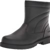 Men * | Totes Men'S Luke Winter Boots With Zipper Faux Leather Waterproof Upper Commuter Shoes Black