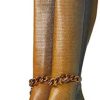 Women * | Kurt Geiger London Shoreditch Chain Boot Mid Brown Eu 40 (Us Women'S 9) M