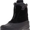 Men * | Totes Men'S Comfort Snow Boot Black