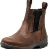 Men * | Cebu Men'S Soft Toe Work Boots, Lightweight Leather, Oil And Acid Resistant, For Manufacturing, Warehouse, Utility, 6 Inch Shoes, Bt Flex Brown