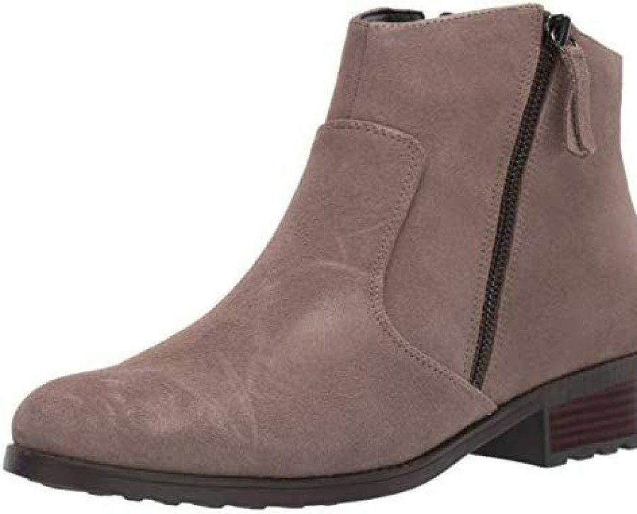 Women * | Easy Spirit Women'S Rachele Ankle Boot Taupe-240