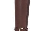 Girl * | Polo Ralph Lauren Kids Sabeen Fashion Riding Boot (Little Kid/Big Kid) Brown Leather