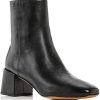 Women * | Vince Women'S Kaye Ankle Boots Black Leather