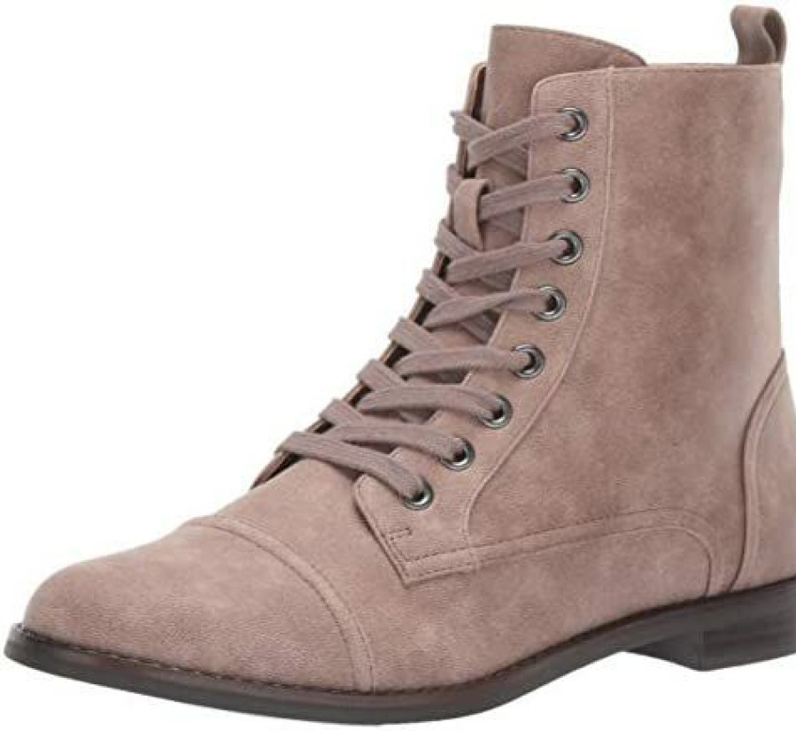 Women * | Aerosoles Women'S Prism Combat Boot Grey Fabric