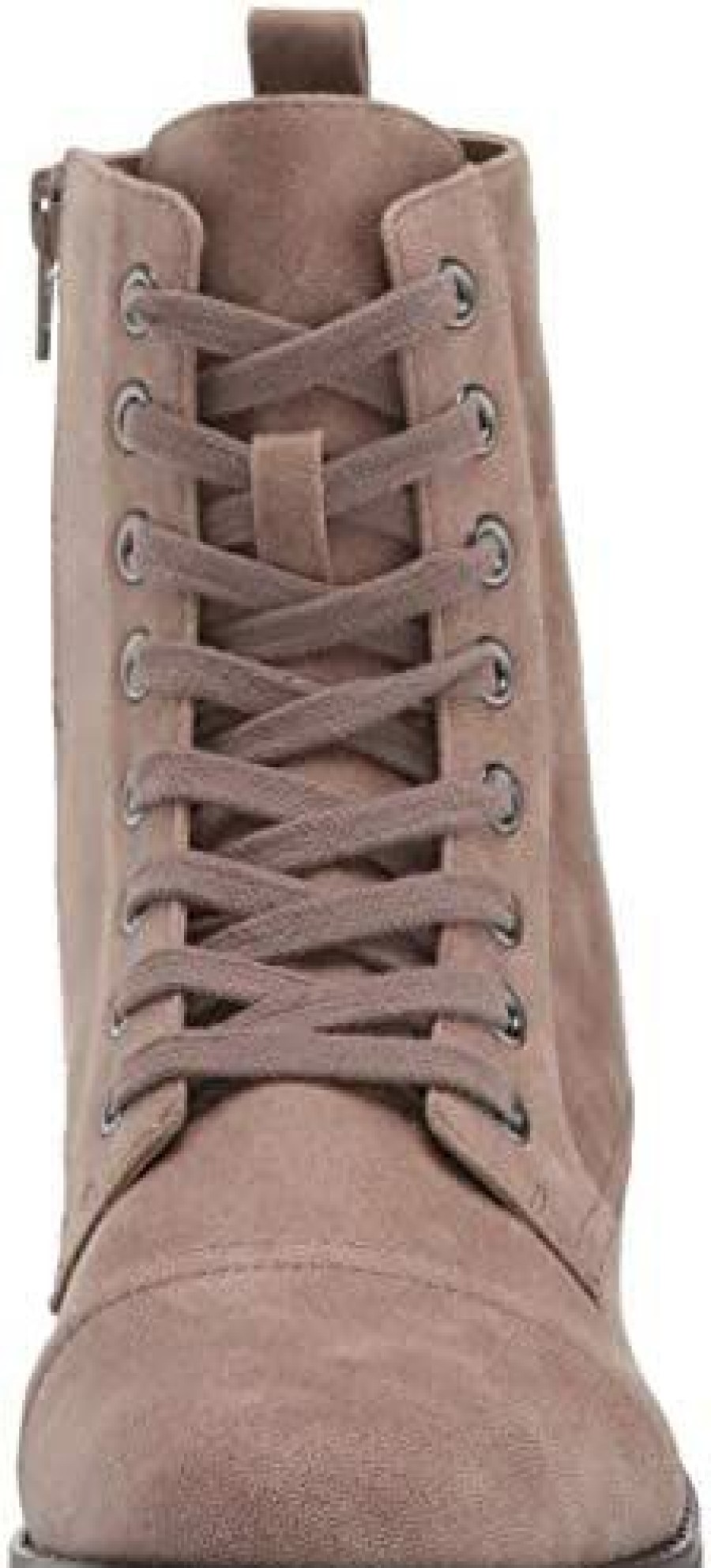 Women * | Aerosoles Women'S Prism Combat Boot Grey Fabric