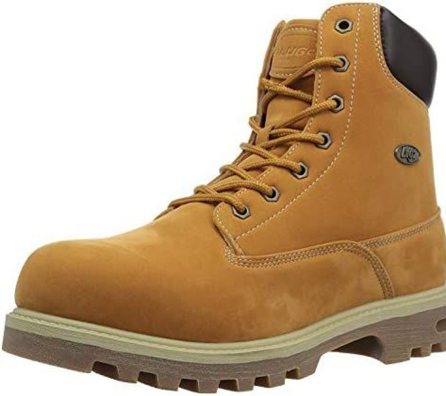 Men * | Lugz Men'S Empire Hi Wr Fashion Boot Golden Wheat/Bark/Cream/Gum