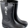 Men * | Troy Safety Men'S Safety Waterproof Durable Insulated Rubber Sole Rain Snow Boots Black