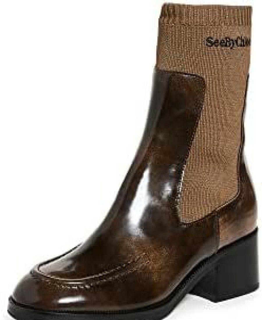 Women * | See By Chloe Women'S Wendy Boots Khaki