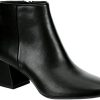 Women * | Michael By Michael Shannon Hope Women'S Faux Leather Zip-Up Dress Ankle Boot Espresso