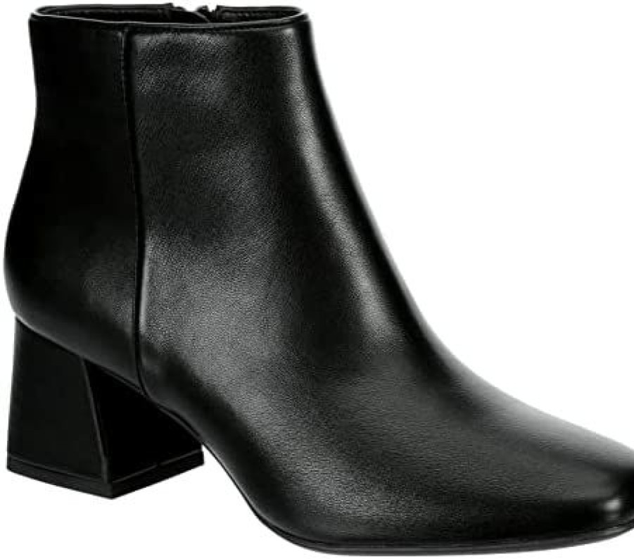 Women * | Michael By Michael Shannon Hope Women'S Faux Leather Zip-Up Dress Ankle Boot Espresso