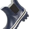 Girl * | Mountain Warehouse Kids Unisex Short Chelsea Wellies Waterproof, Easy To Clean, Lightweight Navy