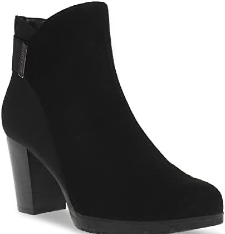 Women * | Anne Klein Women'S Roselyn Ankle Boot Black