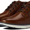 Men * | Florsheim Men'S Frenzi Plain Toe Chukka Boot Cognac Smooth/White Sole