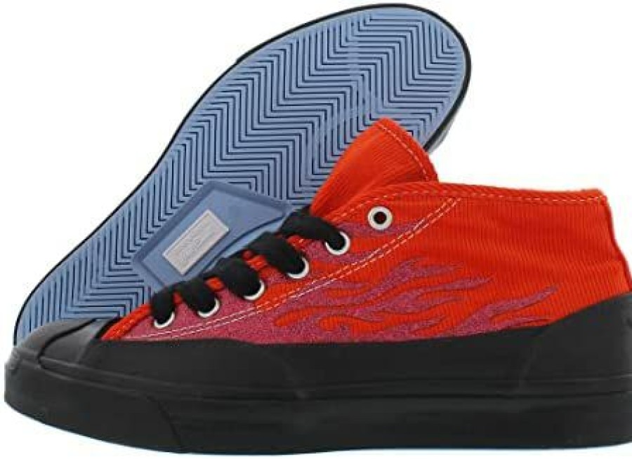 Men * | Converse Jack Purcell Chukka Mid X Asap Nast Cherry Tomato/Black