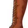 Women * | Hush Puppies Women'S High Boots Brown Tan Tan